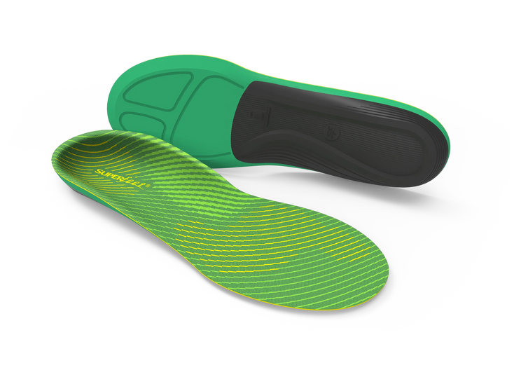 Pair of Superfeet Run Support High Arch insoles
